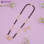 Maharashtrian Short Wati Mangalsutra Set with Earrings 1270