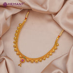 Traditional Maharashtrian Kolhapuri Thushi 21 Vertical Band Kamal