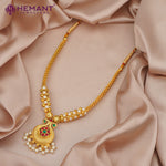 Traditional Maharashtrian Kolhapuri Thushi 0-5 Moti Peacock