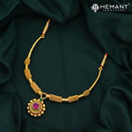 Rukmini Haar with Kolhapuri Saaj Pendant – 1381