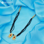 Traditional Maharashtrian Kolhapuri Mangalsutra Plain 2 Surya Moti