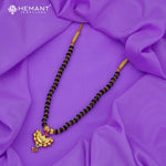 Disco Mala 6 MM Chand  | Micro Gold Plated Mangalsutra - 177