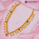 Traditional Maharashtrian Kolhapuri Saaj Jav 1 Stone 2 Panadi 14 Pan | Wedding Gift | Bridal Jewellery