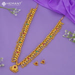 Traditional Maharashtrian Kolhapuri Saaj Jav 5 Panadi 29 Pan Surya (with earrings)