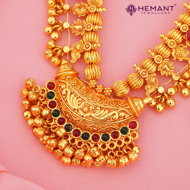 Traditional Maharashtrian Kolhapuri Antique Finish Saaj Jav Geru 3 Panadi 15 Pan Boat WT