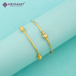 Micro Gold Plated Bangle 3873-75