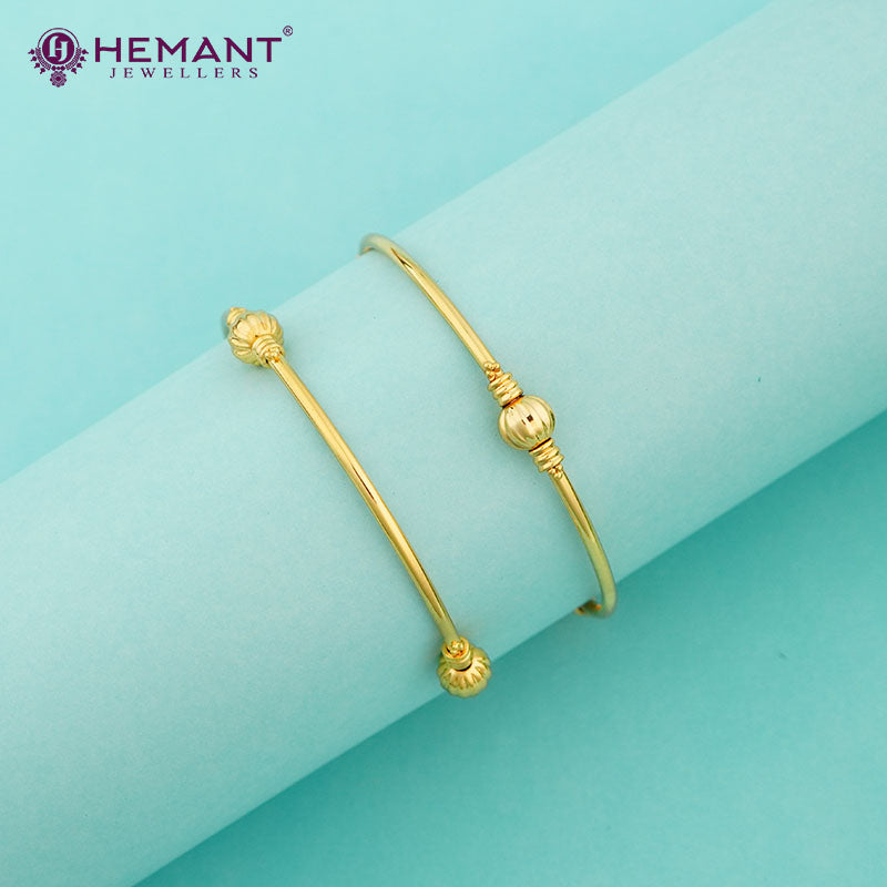Micro Gold Plated Bangle 3873-75