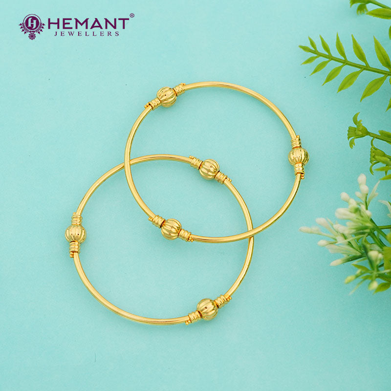 Micro Gold Plated Bangle 3873-75