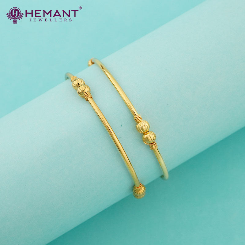 Micro Gold Plated Bangle 3876-79