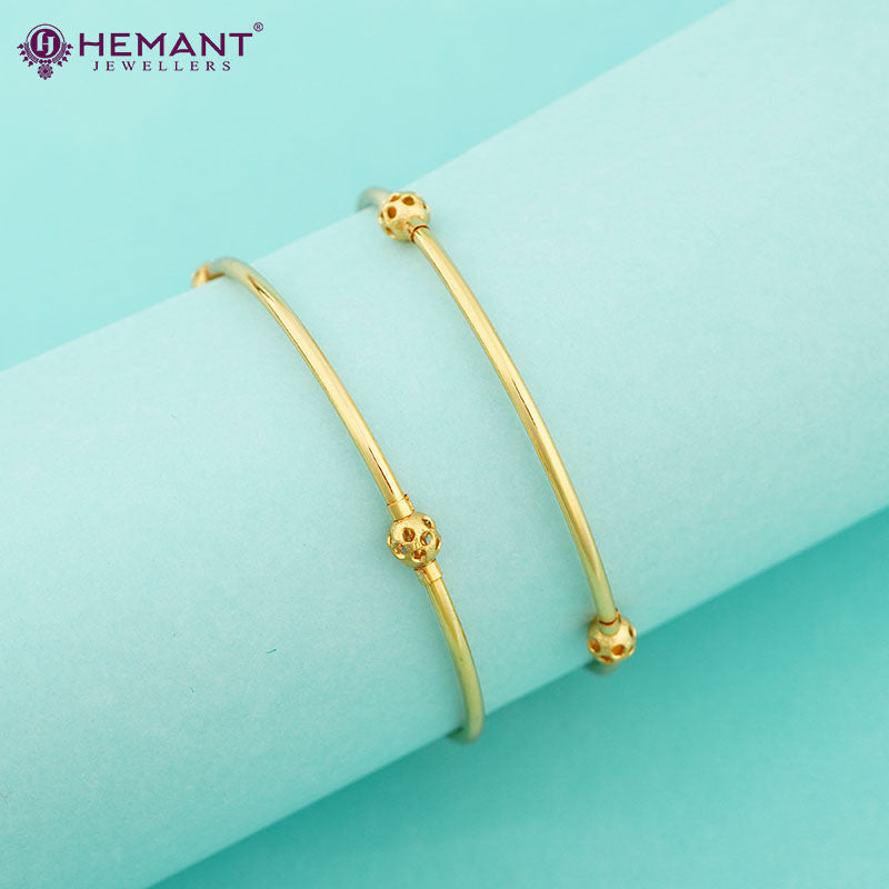 Micro Gold Plated Bangle 3880-83