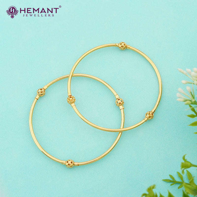 Micro Gold Plated Bangle 3880-83