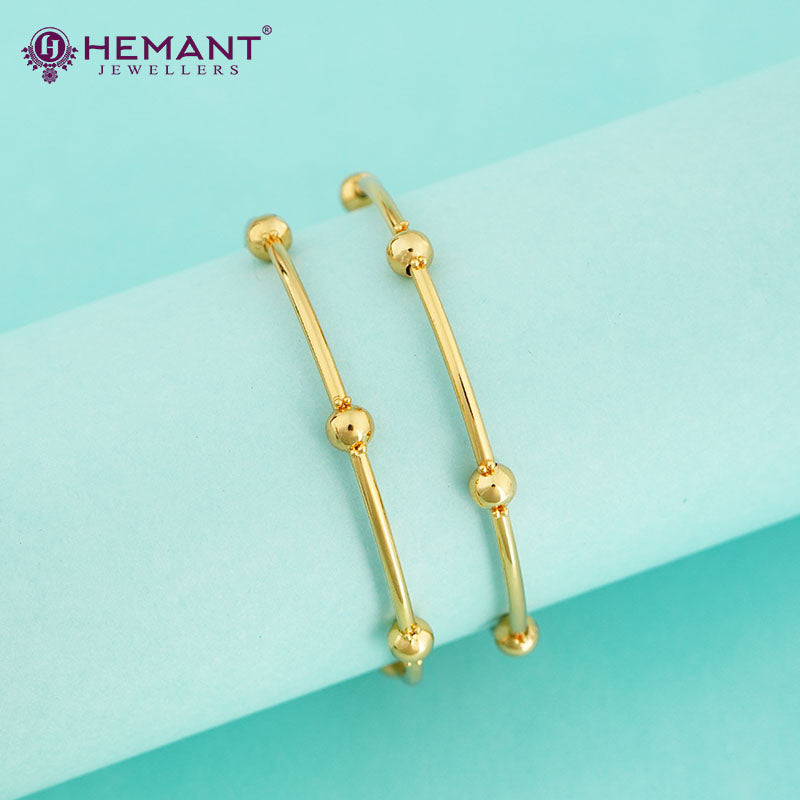 Micro Gold Plated Bangle 3884-87