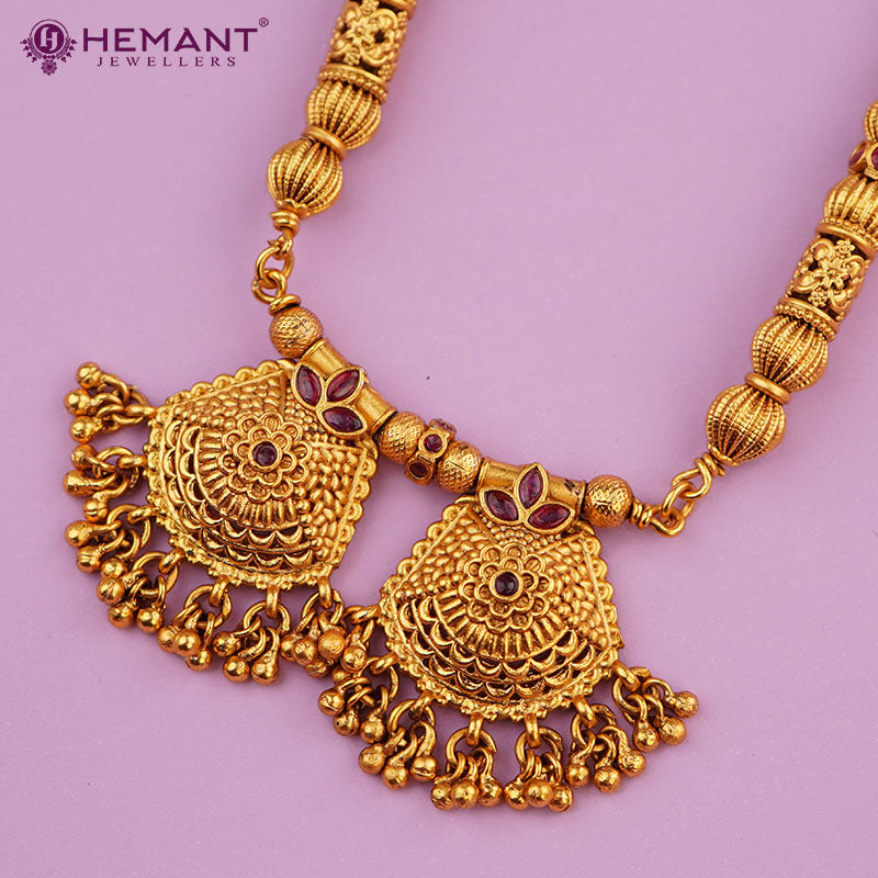 Antique Mangalsutra Long 4002