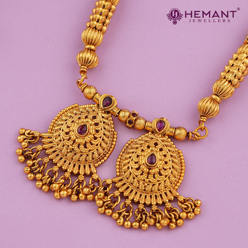 Antique Mangalsutra Long 4003