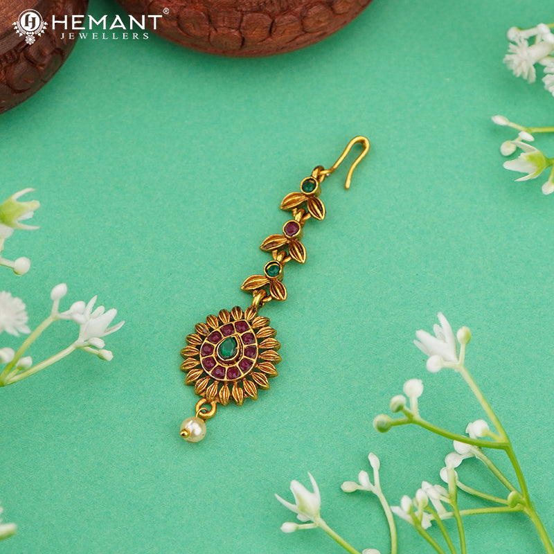 Antique Maang Tikka 4083