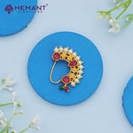 Traditional Bridal Wear Nath/Nose Pin 4088-89