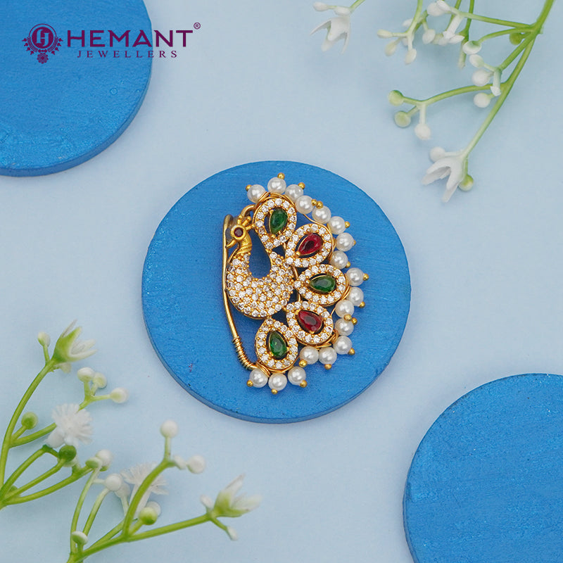 Traditional Bridal Wear Nath/Nose Pin 4090