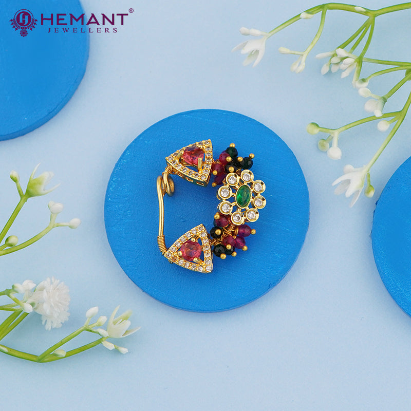 Traditional Bridal Wear Nath/Nose Pin 4105