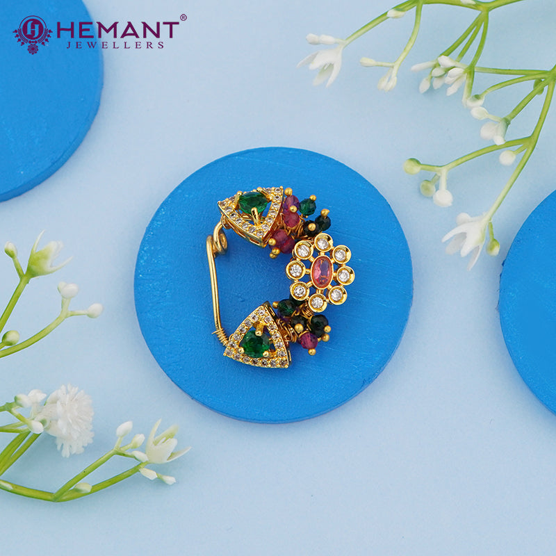 Traditional Bridal Wear Nath/Nose Pin 4105