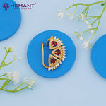 Traditional Bridal Wear Nath/Nose Pin 4109-10