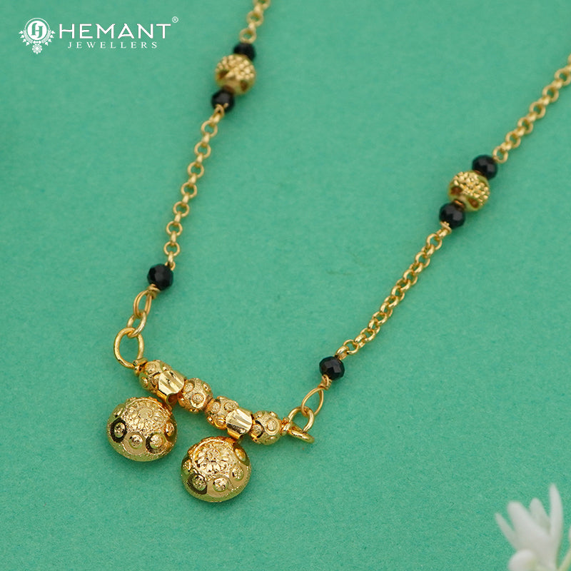 Elegant 18" Mangalsutra with Vati Pendant- 4179