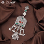 Antique Silver Oxidised Traditional Challa Juda – 4181