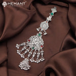 Antique Silver Oxidised Traditional Challa Juda – 4183