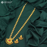 Traditional Maharashtrian Kolhapuri Bakuli Har Saj Laxmi (with earrings)