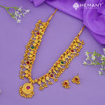 Traditional Maharashtrian Kolhapuri Saaj Jav 3 Panadi 15 Pan Surya (with earrings)