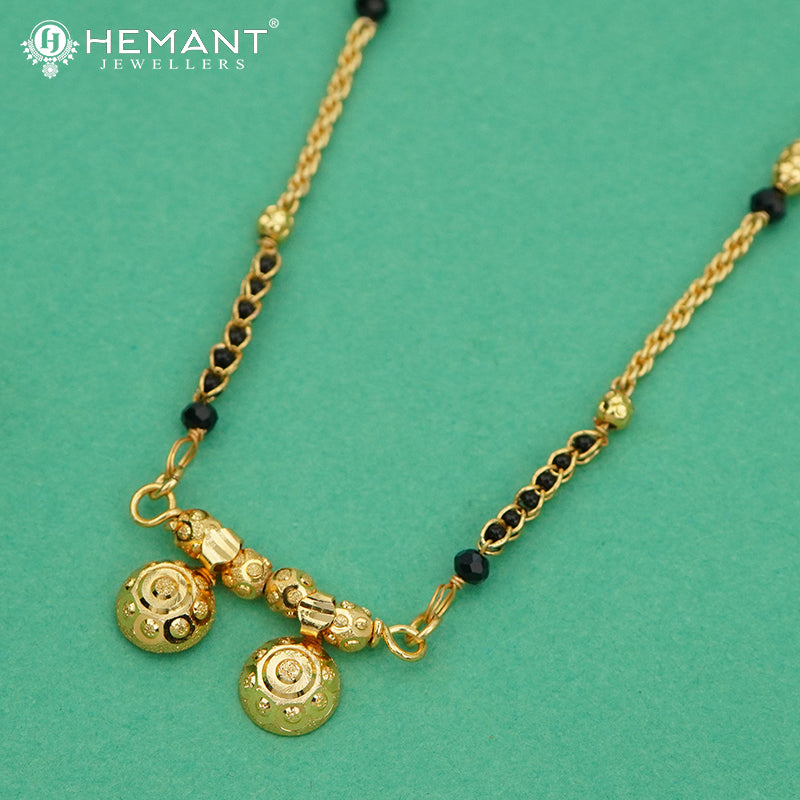 Elegant 18" Mangalsutra with Vati Pendant- 4301
