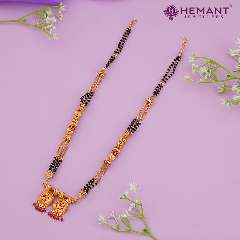 Antique Mangalsutra Short (4409-10)