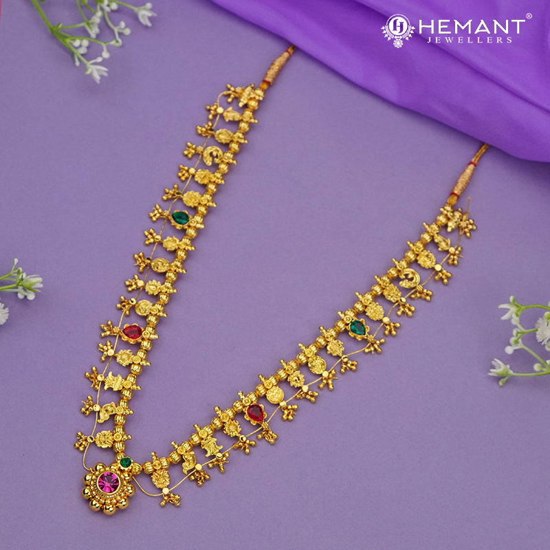 Traditional Maharashtrian Kolhapuri Saaj Vertical Panadi 16 Pan