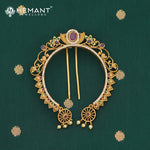 Antique Hair Brooch/Hair Pin/Ambada 4683