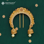 Antique Hair Brooch/Hair Pin/Ambada 4684