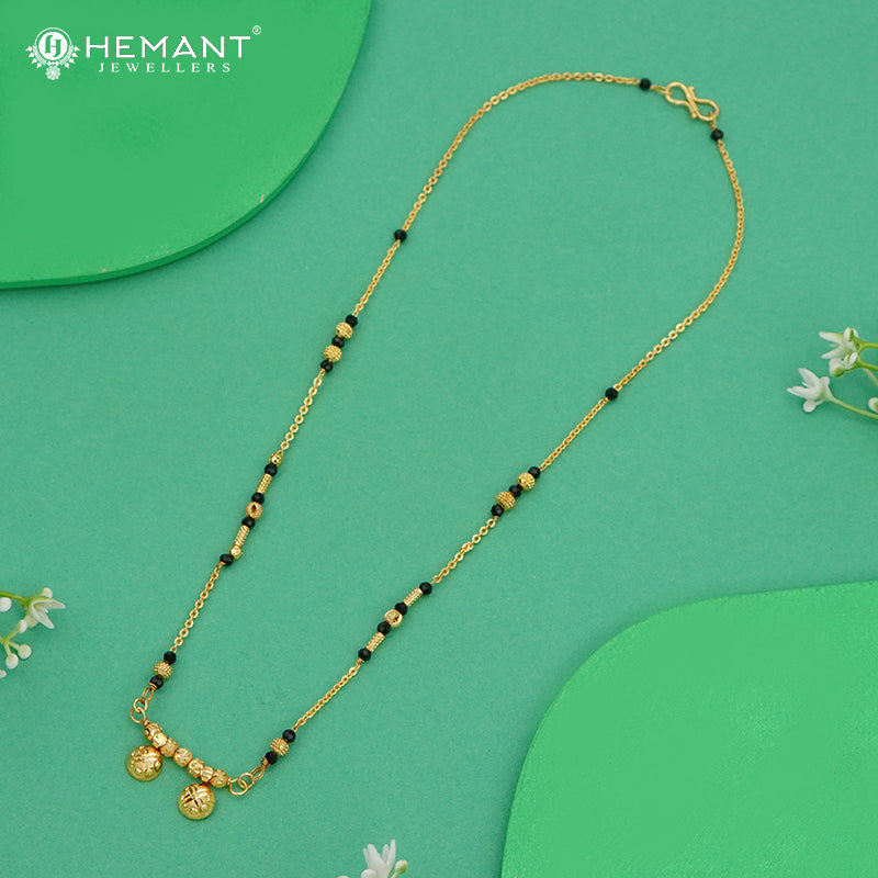 Elegant 18" Mangalsutra with Vati Pendant- 4885