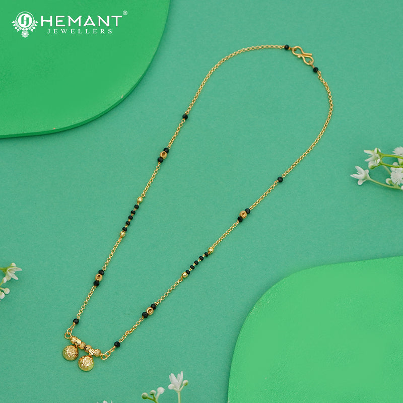 Elegant 18" Mangalsutra with Vati Pendant- 4892
