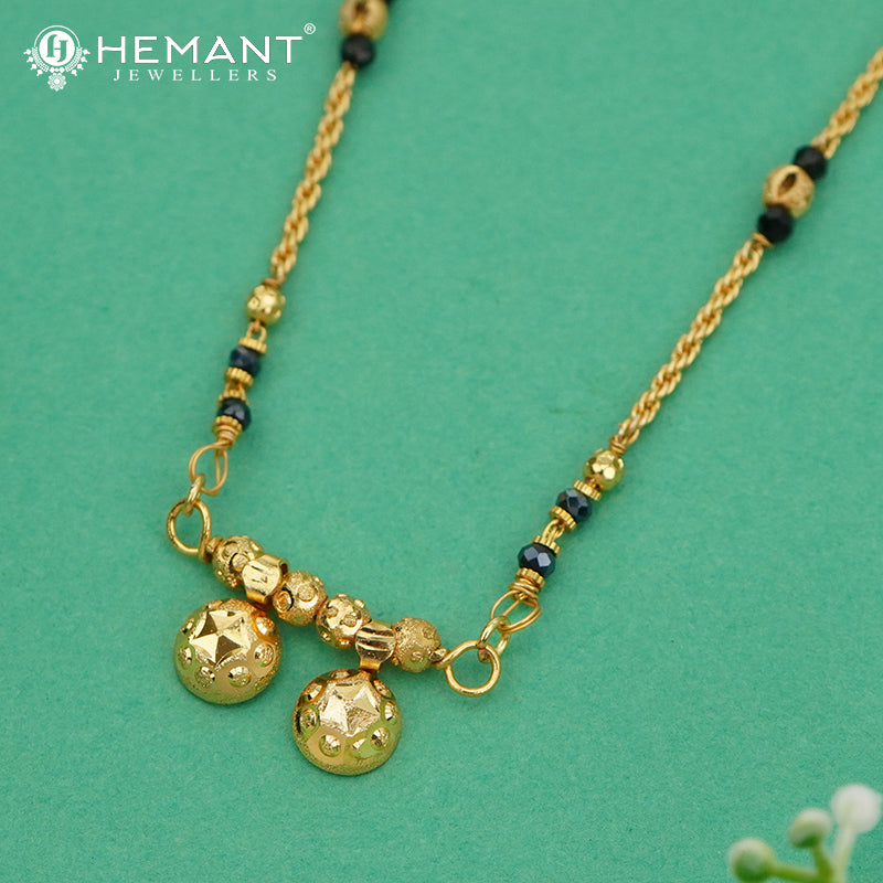 Elegant 18" Mangalsutra with Vati Pendant- 4916
