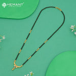Designer Mangalsutra with Geometric Pendant - 4918