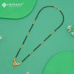 Designer Mangalsutra with Geometric Pendant - 4920