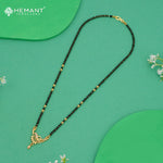 Designer Mangalsutra with Geometric Pendant - 4922