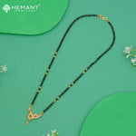 Designer Mangalsutra with Geometric Pendant - 4923