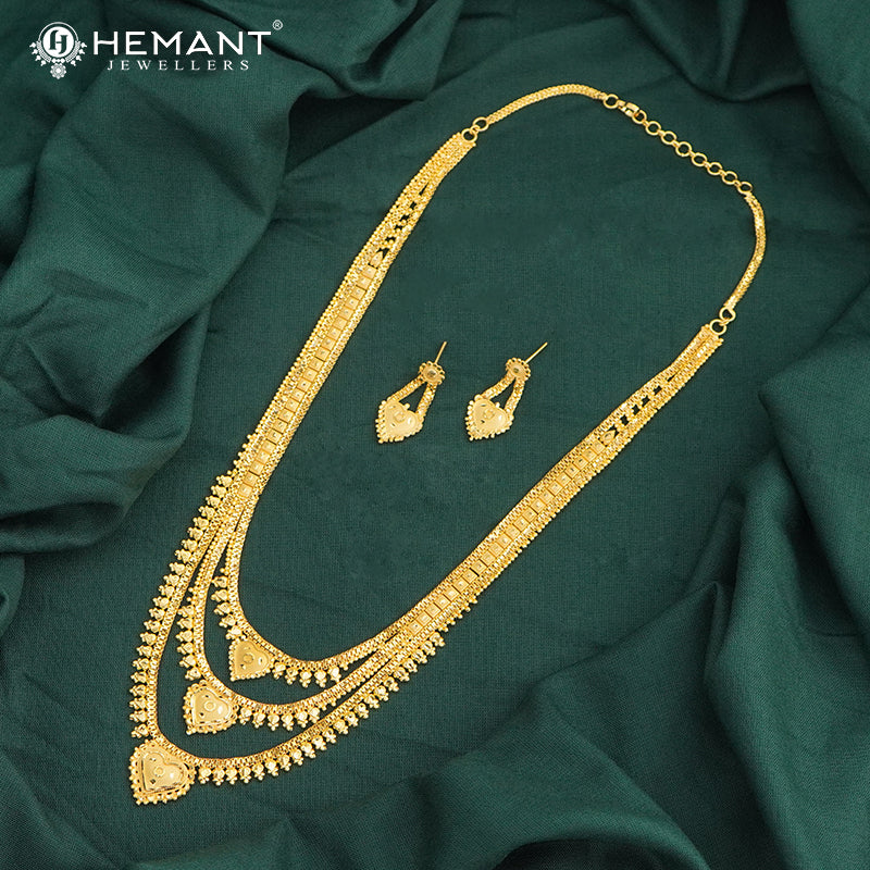 Forming Gold 3 Step Rani Haar (4973)