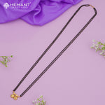 Maharashtrian Classic Black Beads Mangalsutra with Vati Pendant 4812-4984