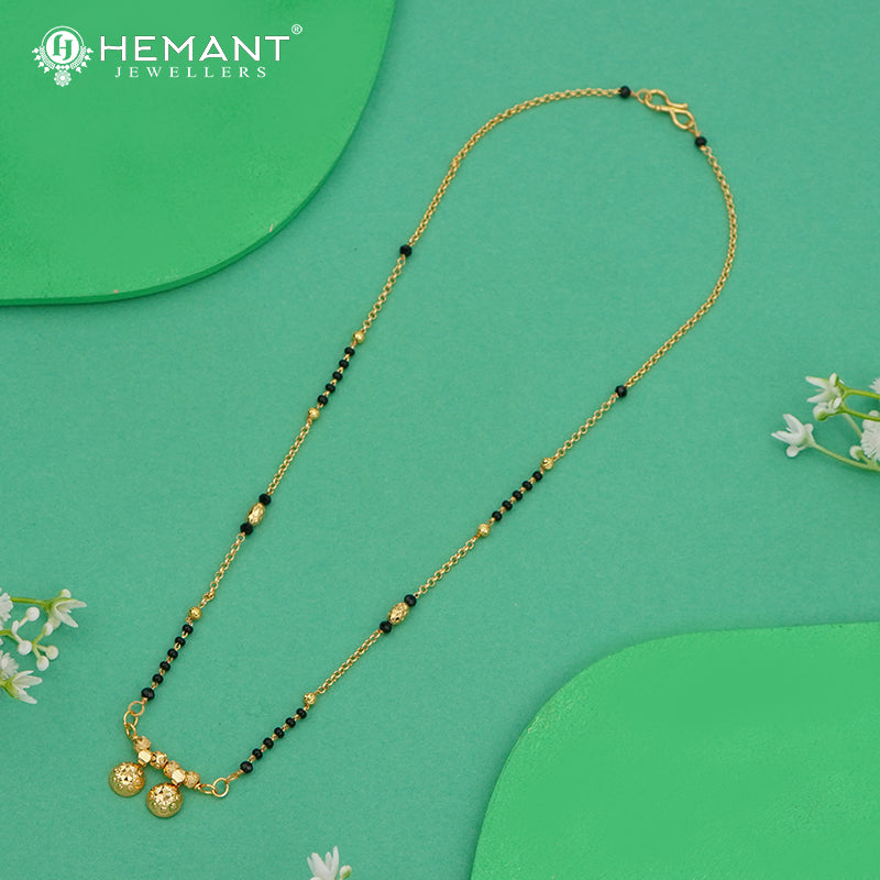 Elegant 18" Mangalsutra with Vati Pendant- 4992
