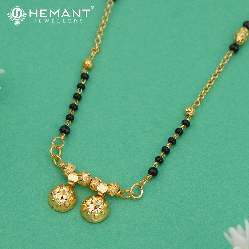 Elegant 18" Mangalsutra with Vati Pendant- 4992