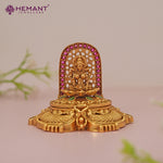 Antique Finish Decorative Kumkum / Sindoor Box - 5362