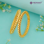 Traditional Maharashtrian Kolhapuri Micro Gold Plated Gahu Tode