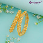 Traditional Maharashtrian Kolhapuri Micro Gold Plated Namaskar Toda