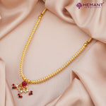 Traditional Maharashtrian Kolhapuri Thushi Moti Panadi Moti Ghas