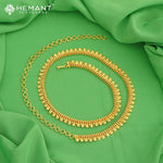 Traditional Maharashtrian Kolhapuri Kamarpatta Soniya Plain - 892